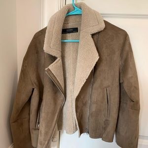 Zara fur jacket